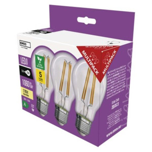 Żarówka LED Filament A60 A CLASS/ E27 / 5 W (75 W) / 1 060 lm / ciepła biel