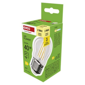 Żarówka LED Filament Mini Globe / E27 / 3,4 W (40 W) / 470 lm / ciepła biel