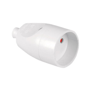 Gniazdo wtyczkowe przenośne bez uziemienia 2P 16A 250V, rozbieralne, GN-161; T-10459, PLASTROL
