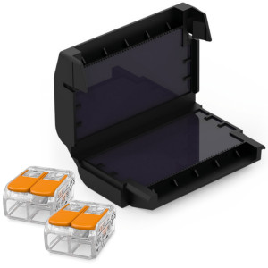 Puszka żelowa ze złączkami WAGO-COMPACT 0,2-4mm2 (EASY-PROTECT 222)