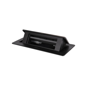 Puszka stołowa BIURO+ 04-0051-100 IP20 CZARNA na 3-moduły K45