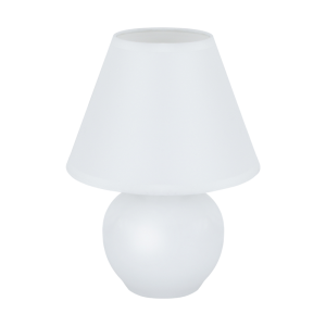 Lampka stołowa GALA E14 WHITE