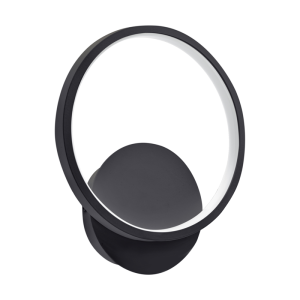 Nowoczesny kinkiet dekoracyjny EMMA LED C 10W BLACK NW