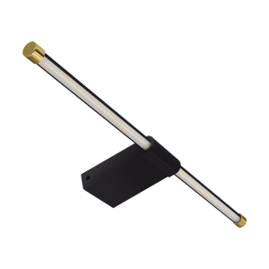 Lampa do łazienki PASO LED 12W BLACK NW