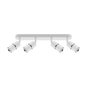 Oprawa ścienno-sufitowa DIOR SPT GU10 4L WHITE/CHROME