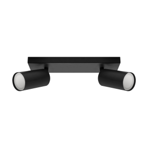Oprawa ścienno-sufitowa MANAM GU10 2L BLACK