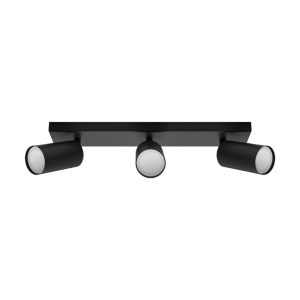 Oprawa ścienno-sufitowa MANAM GU10 3L BLACK