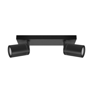 Oprawa ścienno-sufitowa TENOR GU10 2L BLACK