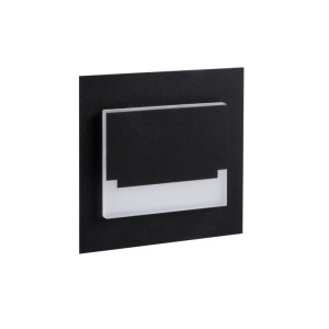 Oprawa przyschodowa SABIK MINI LED B-WW, 14lm, 4000K, 12DC, czarna