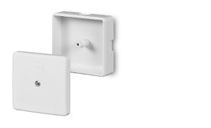 Puszka hermetyczna natynkowa PK-5, wymiary: 60x60x30mm, pusta IP41, do zastosowań teleinformatycznych, biała; 0236-00 ELEKTRO-PLAST NASIELSK