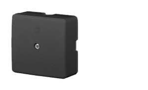 Puszka hermetyczna natynkowa PK-5, wymiary: 60x60x30mm, pusta IP41, do zastosowań teleinformatycznych, czarny; 0236-02 ELEKTRO-PLAST NASIELSK