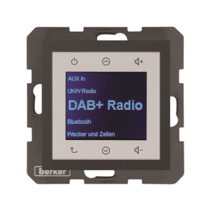 B.x Radio Touch DAB+ antracyt mat