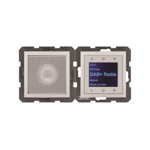 B.x Radio Touch DAB+, Bluetooth z głośnikiem alu mat