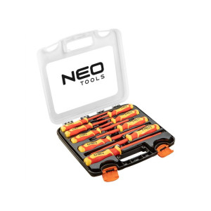 Zestaw wkrętaków izolowanych 1000V dla elektryka, 9szt; 04-142, NEO