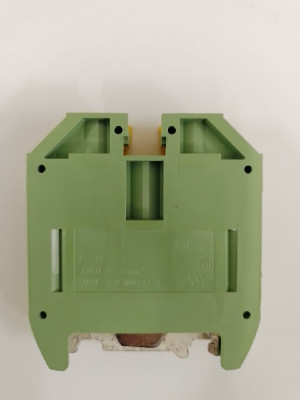 Złączka szynowa gwintowa 35 mm2 żółto-zielona ochronna, GK-35-PE; 89105319, SIMET