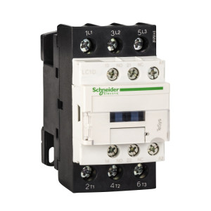 Stycznik mocy TeSys D 3P 38A 18,5kW AC-3 400V, cewka 230VAC 50Hz, styki pomocnicze 1NO 1NC (1Z 1R), zaciski śrubowe; LC1D38P5, SCHNEIDER ELECTRIC