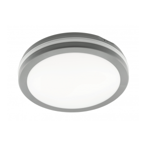 Plafoniera MARS LED 9in1, 24/18/12W, 100lm/W, CCT, AC220-240V, IP65, szary