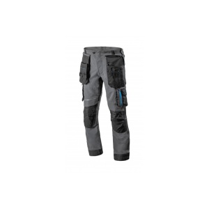 TAUBER spodnie ochronne 4-way stretch ciemnoszare 2XL (56)