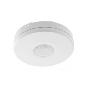 Czujnik ruchu CR-12, max.2000W, AC220-240V, kąt 360°,zasięg 8m, IP65, biały