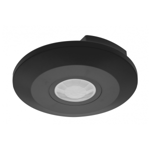 Czujnik ruchu CR-3 MINI, max.2000W, AC220-240V, kąt 360°, zasięg 6m, IP20, czarny