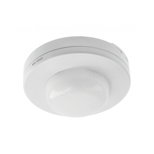 Czujnik ruchu i obecności CO-2, PIR, max.2000W, AC220-240V, kąt 360°, zasięg 20m, IP65, biały