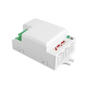 Czujnik mikrofalowy ruchu SRC812 MINI, max.500W, AC220-240V, kąt 360°, zasięg 8m, IP20, biały