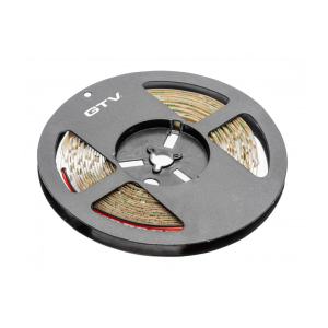 Taśma Flash 2835, 300 LED zimny biały, 33W, bez żelu 8mm, Rolka 5m, 12V