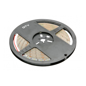Taśma Flash 2835, 300 LED ciepły biały, 33W, bez żelu 8mm, Rolka 5m, 12V