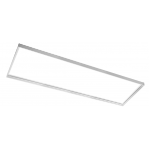 G-TECH Rama do montażu natynkowego paneli LED 30x120cm, bez śrub, biały