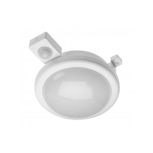Oprawa kanałowa z czuj.ruchu DELTA, LED, 6W, 400lm, 4000K, AC220-240V, IP54, okrągła