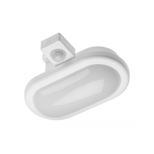 Oprawa kanałowa z czuj.ruchu DELTA, LED, 6W, 400lm, 4000K, AC220-240V, IP54, owalna