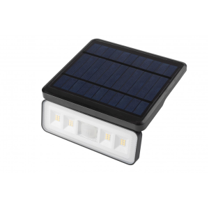 Oprawa solarna z czuj.ruchu i zmierzchu DAVOS, LED, 1000lm, 4000K, 2000mAh, IP54, czarny