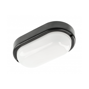 Oprawa kanałowa KODO, LED, 8W,720lm, 4000K, AC180-250V, IP54, IK08, owalna, czarny