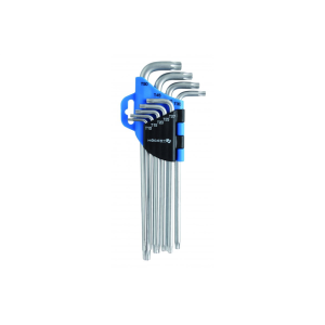 Klucze torx 9 szt. extra długie
