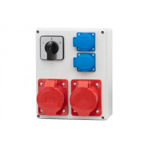 Rozdzielnica R-240 16/5, 32/5, 2x230V, L/P(32A)