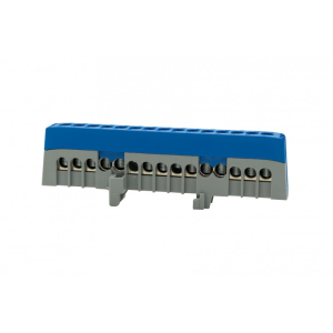 Listwa ochronna 15-mod. ZPI 15x16mm2 IP20niebieska