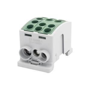 Zacisk HLK 125A-3 (1x35,2x25 / 1x35,2x25)-zielony