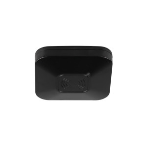Czujnik ruchu mikrofalowy natynkowy 360st., max.8m, t=10s-12min IP20; kwadrat czarny, SQMOTION-B; 37361, KANLUX