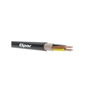 Kabel YKXS 4x16 RE 0,6/1kV, żyły okrągłe jednodrutowe, barwy żył: niebieska, brązowa, czarna, szara, bęben zwrotny; ELPAR