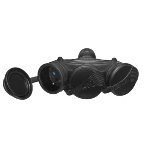 Gniazdo potrójne przenośne z klapkami hermetycznymi IP54, 3x2p+Z 16A 250V, czarne, GN-X3/54 EXTREM; W-01158, PLASTROL