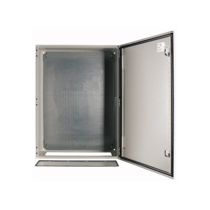 Obudowa metalowa IP66 800x600x300mm (wys x szer x gł) z płytą montażową 770x550mm, CS-86/300; EATON