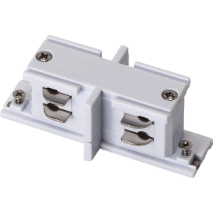 TRACK SHORT CONNECTOR 4W WHITE - Łącznik szynoprzewodu