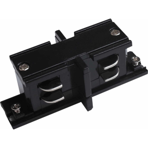 TRACK SHORT CONNECTOR 4W BLACK - Łącznik szynoprzewodu