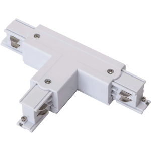 TRACK T CONNECTOR T-L1 4W WHITE - Łącznik szynoprzewodu