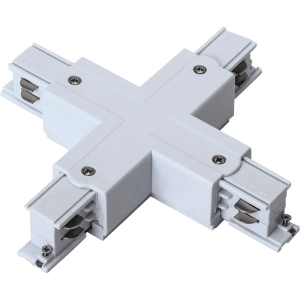 TRACK X CONNECTOR 4W WHITE - Łącznik szynoprzewodu