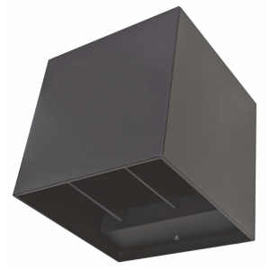 TILL 6W Black NW 200/260lm - Kinkiet LED elewacyjny