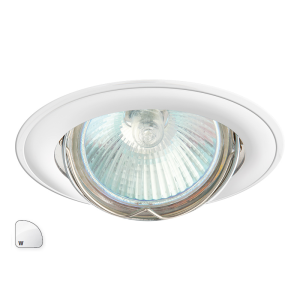 AXL 5515-W - Oczko (komponent) okrągłe regulowane aluminium