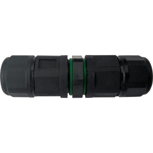Złącze kablowe, mufa przelotowa zaciski bezgwintowe wodoszczelne pyłoszczelne CTC IP68 3x1,5; GXSP007, GREENLUX