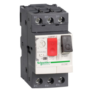 Wyłącznik silnikowy 3P 4,0kW 6,0-10,0A, napęd przyciskowy, zaciski śrubowe; GV2ME14AP, SCHNEIDER ELECTRIC