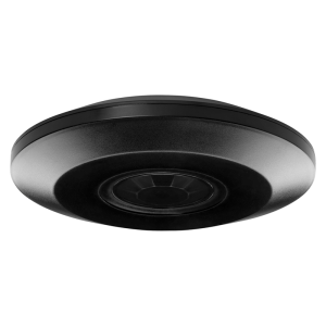 Czujnik ruchu 360 st. IP20, 2000W, ultra płaski - 2,5cm, czarny